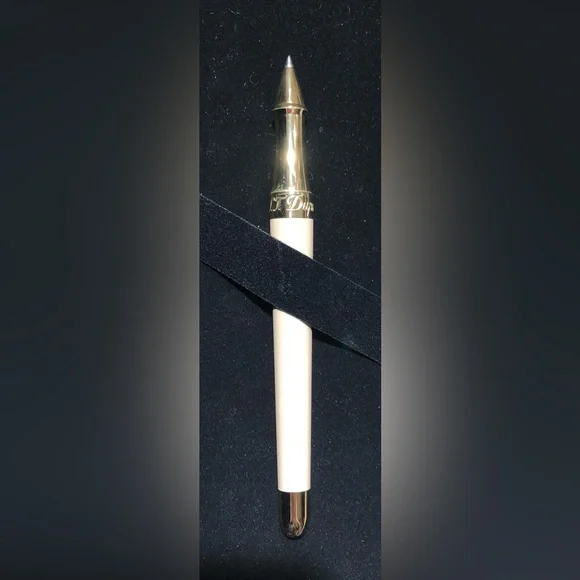 Elegant Pearl Tan and Gold S.T. DuPont Paris Pen